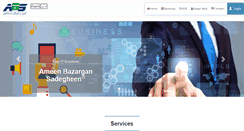 Desktop Screenshot of ameensadegheen.com
